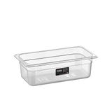 Corona Professional 1/3 Dikdörtgen PC Gastronom Küvet Gövde 325x176x100