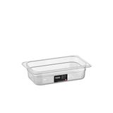 Corona Professional 1/4 Dikdörtgen PC Gastronom Küvet Gövde 265x162x65