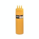 Corona Professional 3 Delikli Ketçap ve Mayonez Şişesi, 700 ml Kapasite, Sarı