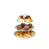 Corona Professional Gastronomi Teşhir Tepsisi 3'lü (25+30+35 CM) Yuv. PC BO386 - Beyaz
