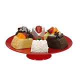 Corona Professional Gastronomi Teşhir Tepsisi Ayaklı Yuvarlak 25 Cm PC
