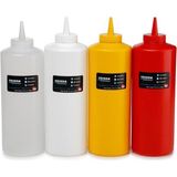 Corona Professional Ketçap & Mayonez Şişe Kapaklı 950 ml Beyaz BO2105