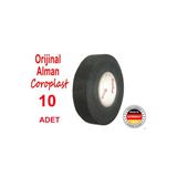 Coroplast Bez Bant Tüylü Yanmaz Kumaş Kablo Sarma Bantı 19 Mm X15m 10 Adet