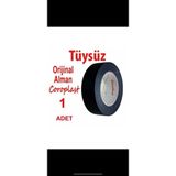 Coroplast Tüysüz Bez Bant Yanmaz Kumaş Kablo Sarma Bantı 19mm 15mt İzolasyon Bandı Siyah DE