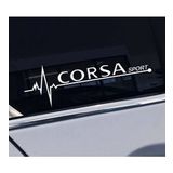 Corsa Yan Cam Sticker Oto Kapı Çıkartma Tuning oto 20 cm x 7 cm yazı 334