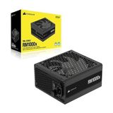 Corsaır 1000W 80+ Gold RM100X CP-9020271-EU Pcıe 5.1 Tam Modüler Power Supply - 1000 W