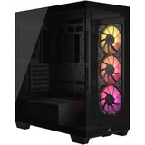 Corsaır 3500X Mid Tower Kasa 4Xrs120 Fan Pwm 4İn1 Fan Kablosu & Rgb Kablo + Rm850e 80+ Gold Modular Psu Bundle - Siyah (Cc-9900042-Bog) Outlet Teşhir Vitrin