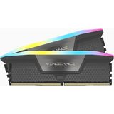 Corsair CMH32GX5M2B6000Z30K Vengeance Rgb 32gb ( 2x16gb) 6000mhz Ddr5 Cl30 Amd Expo Uyumlu Ram