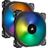 Corsair Corsaır CO-9050078-WW ML140 Pro Rgb 140MM Manyetık Levıtasyon Yuksek Performans Pwm Fan Lıghtıng Node Pro Kontrolcu ile Bırlıkte 2 L