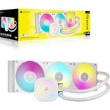 Corsair Corsaır Icue Lınk Tıtan 360 Rx Rgb Aıo 360MM Beyaz Islemci Sivi Sogutucu - Renkli