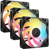 Corsair Corsaır Rs Serisi RS120 Reverse Argb Siyah 120MM Pwm 3'lü Fan KITI-CO-9050196-WW