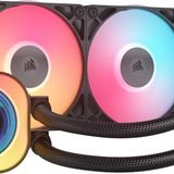 Corsair CW-9061022-WW Icue Link Titan 240 RX LCD 240 mm Radyatör RGB Aydınlatma Sıvı CPU Soğutucusu