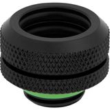 Corsair CX-9052008-WW Black 14 mm XF Hardline 4-pack OD Compression Fitting Hard Tube