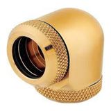 Corsair CX-9052016-WW Gold 14 mm XF Hardline 2-pack 90° Angled OD Compression Fitting Hard Tube