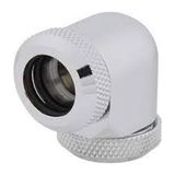 Corsair CX-9052021-WW 12 mm XF Hardline 2-pack 90° Angled OD Compression Chrome Fitting Hard Tube