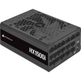 Corsair Hx1500i Tamamen Modüler Ultra Düşük Gürültülü Atx Güç Kaynağı - Atx 3.1 Ve Pcıe 5.1 Uyumlu - Corsaır İcue Yazılımı Uyumlu - 80 Plus Platinum Verimliliği - Siyah