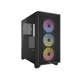 Corsair iCUE 3000D RGB Airflow Siyah Temperli Cam ATX Mid Tower Gaming Kasa CC-9011255-EU - Teşhir