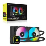 Corsaır Icue H100ı Elıte Lcd Xt 240Mm 2 X Af120 Rgb Fan Lcd Ekran Rwf0047 Icue Commander Core Kontrolcü Dahıl Sıvı Islemcı Sogutucusu Sıyah Cw-9060074-Ww