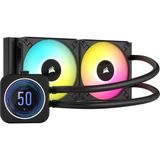 CORSAIR iCUE H100i ELITE LCD XT RGB AIO Sıvı İşlemci Soğutucusu (CW-9060074-WW) - Siyah