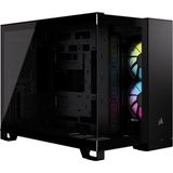 Corsair Icue Lınk 2500X Rgb Temperli Cam USB 3.2 Mid Tower Matx Gaming Kasa (CC-9011267-WW) - Siyah - Yok