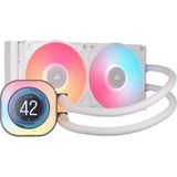 CORSAIR iCUE LINK TITAN 240 RX RGB LCD AIO 240mm İşlemci Soğutucusu - Beyaz (CW-9061025-WW)