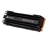 Corsair MP600 1TB PCIe Gen4 NVMe M.2 SSD, Soğutuculu, 4.950MB/s Okuma 4.000MB/s Yazma Hızı (CSSD-F1000GBMP600R2)