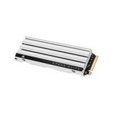 Corsair MP600 Elite 2 Tb M.2 Pcıe Gen4 X4 Nvme SSD - Ps5 Için Optimize Edildi - Soğutucu Dahil - M.2 2280 - 7.000 Mb/sn'ye Kadar. Sıralı Okuma - Yüksek Yoğunluklu 3D Tlc Nand - Beyaz