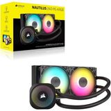 CORSAIR Nautilus 240 RS ARGB AIO İşlemci Soğutucusu RGB Destekli Sıvı Soğutma Özelliği (CW-9060092-WW)