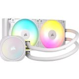 Corsaır Nautılus 240 Rs Argb R2120 Argb Fanlı 240mm Sıvı Beyaz İşlemci Soğutucu-cw-9060094-ww