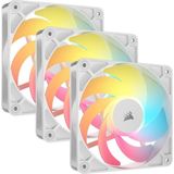 Corsair RS120 120MM Pwm 3'lü Fan Kiti Beyaz Renk ile Güçlü Soğutma ve Argb Aydınlatma