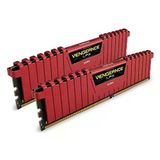 Corsair Vengeance Lpx 16 Gb (2X8 Gb) Ddr4 2133 Mhz C13 Xmp 2.0 Yüksek Performanslı Masaüstü Bellek Seti, Kırmızı