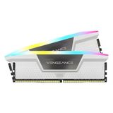 Corsair Vengeance RGB CMH32GX5M2B6000C30W 6000 MHz CL30 DDR5 (2x16) 32 GB Ram