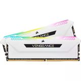 Corsair Vengeance Rgb Pro Sl 16 Gb (2X8 Gb) Ddr4 3200 (Pc4-25600) C16 1,35 V Masaüstü Belleği - Beyaz