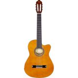 Cort 4/4 Naturel Sap Çelikli Ince Kasa Klasik Gitar