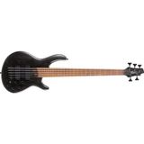 Cort 5 Telli Open Pore Trans Black B5 Element Optb Bas Gitar