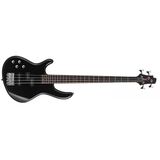 Cort AB4PLUSLHBK Action Serisi 4 Telli Solak Bas Gitar | Siyah Renk, Aktif Eq Sistemi, Ergonomik Gövde