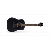 Cort Ad810e-Bks Elektro Akustik Gitar, Siyah Satin, Ladin Kapak