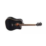 Cort Ad880cebk Elektro Akustik Gitar | Çantalı Siyah - Ladin Kapak
