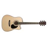 Cort Ad880cens Elektro Akustik Gitar | Çantalı Natürel Satin - Ladin Kapak