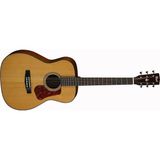 Cort Akustik Solak Gitar, Naturel, Sedir Kapak, Arka & Y