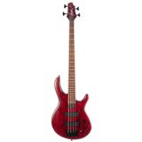 Cort B4 Element OPBR Open Pore Burgundy Red Bas Gitar