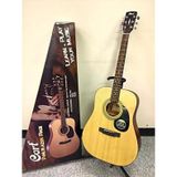 Cort Cap810op Akustik Gitar Set (Kılıf+Pena+Askı+Akord Aleti), Cap810-Op Acoustic Guitar, Trailblazer Pack Includes Gig Bag, Strap, Digital Clip-On Tuner, And Picks