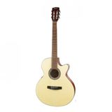 Cort Cec1 Opw Elektro Klasik Gitar, Çantalı ,Open Pore, Ladin Cort, Cec1-Opw, Elektro Klasik Gitar Orjinal Cort Çantalı, Open Pore, Ladin Kapak,