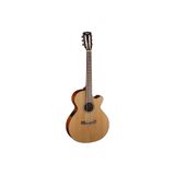 CORT CEC5 Elektro Klasik Gitar - Natürel (Orta/Profesyonel Seviye) | İnce Kasa (Slim Body), Masif S