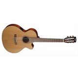 Cort Cec5 Elektro Klasik Gitar - Natürel (Orta/profesyonel Seviye) | Ince Kasa (Slim Body), Masif Sedir Kapak ve Fishman Isys Plus Eq Sistemi