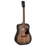 CORT EARTH60M OPTB AKUSTİK GİTAR, OPEN PORE TRANS BLACK BURST