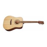 Cort Earth60op Akustik Gitar, Open Pore, Masif Ladin Kapak, Arka&