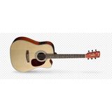 Cort Elektro Akustik Gitar, Natürel Satin, Cort 304T