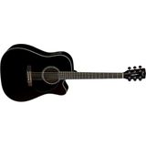 Cort Elektro Akustik Gitar, Siyah, Fıshman
