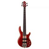 Cort Endonezya A5plus Fmmh Opbc Cort A5plus Fmmh Opbc Bass Gitar, 5 Telli, Open Pore Black Cherry